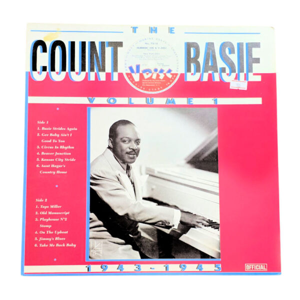 COUNT BASIE *Made in Denmark Plak 8 / Kapak 8