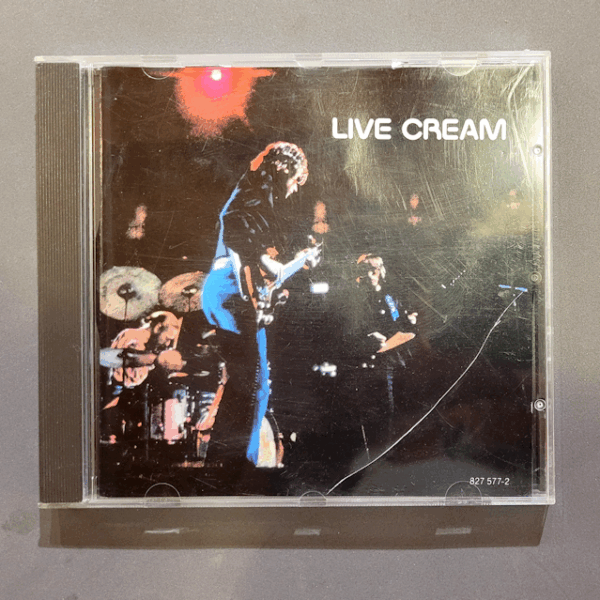 CREAM Live Cream *CD iyi kondisyonda, plastik kapakta çatlak var