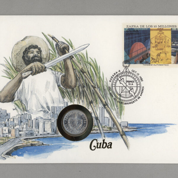 CUBA Küba Numisbrief Münz-Briefe