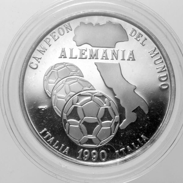 CUBA Küba 5 Pesos 16 Gr. 0,999 SilverItaly 90 WM