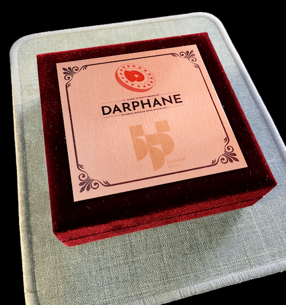 Darphane 555.Yıl Bronz - Kadife Kutulu