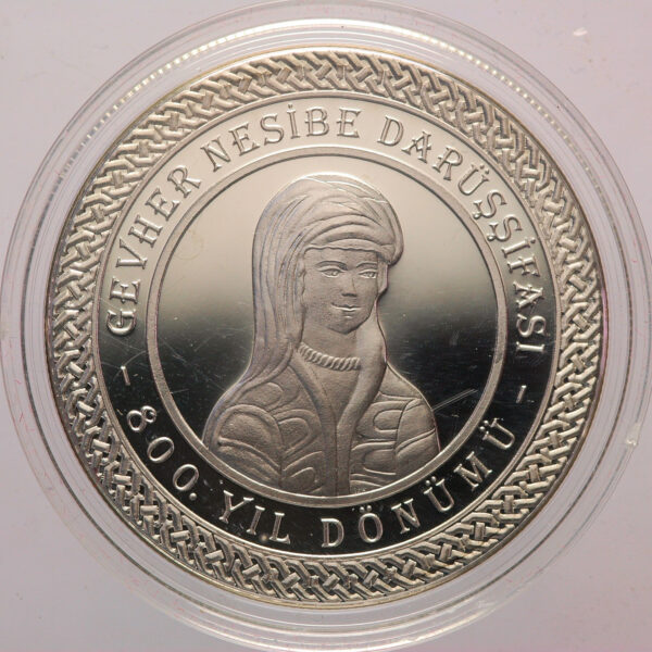 GEVHER NESIBE DARÜŞŞİFFASI 88. Senesi Darphane HATIRA PARASI 2006 Sertifikalıkitapçığı ile