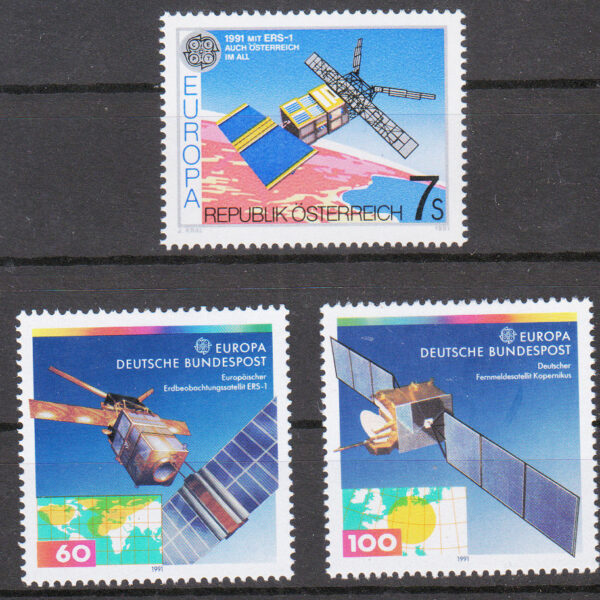 CEPT 1991 Deutschland Österreich Mint **MNH