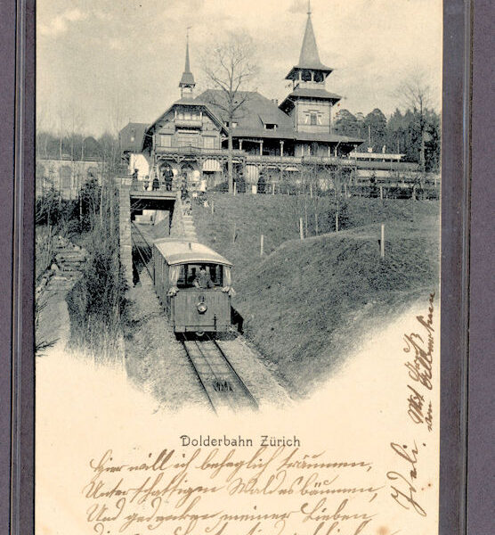 Switzerland Dolderbahn 1903 used postcard