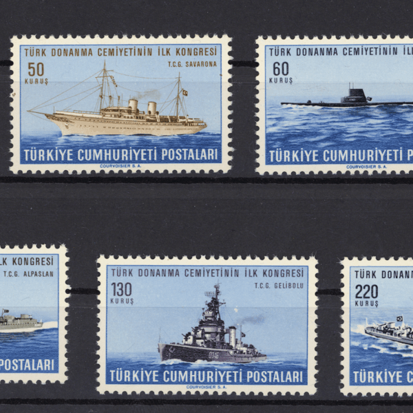 Donanma Serisi Mint **MNH *SATILDI - OUT OF STOCK SATILDI