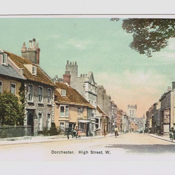 Dorchester England Ingiltere Postcard