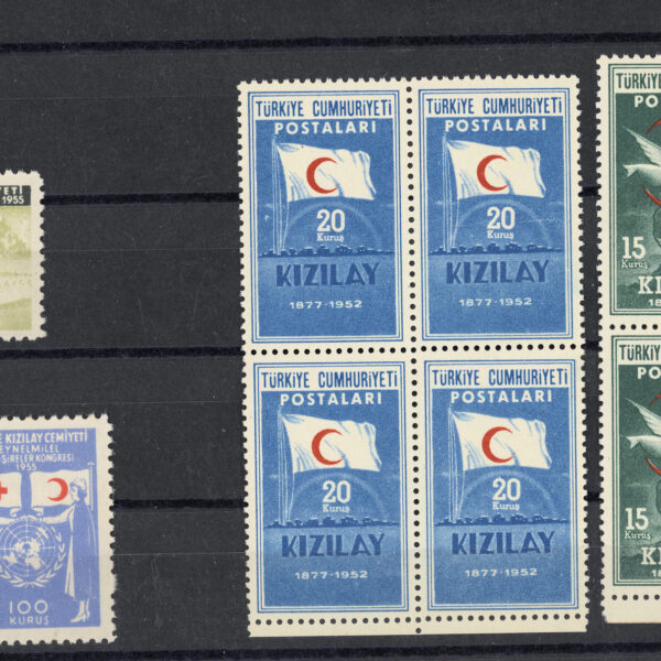 KIZILAY pulları 4lü Mint **MNH SATILDI - OUT OF STOCK SATILDI - OUT OF STOCK SATILDI - OUT OF STOCK