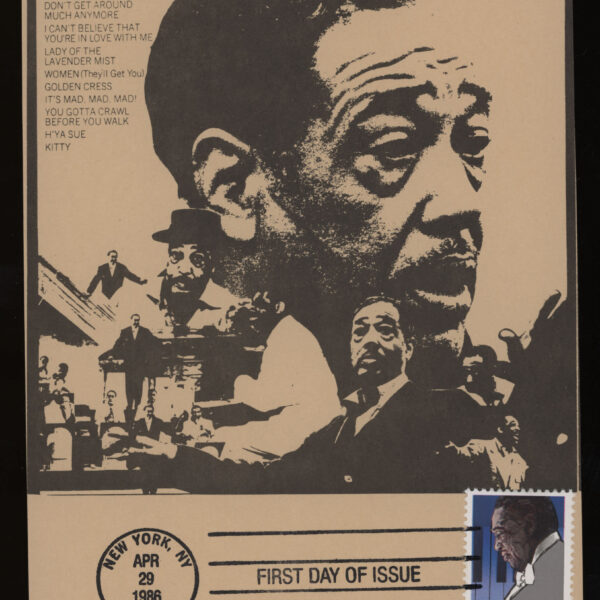 JAZZ temalı ilk gün maximumkartı Duke Ellington USA