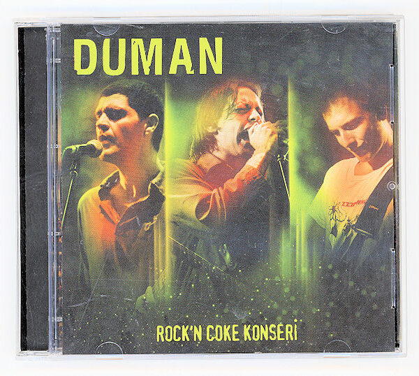 DUMAN - Rock`n coke konseri cd iyi durumda