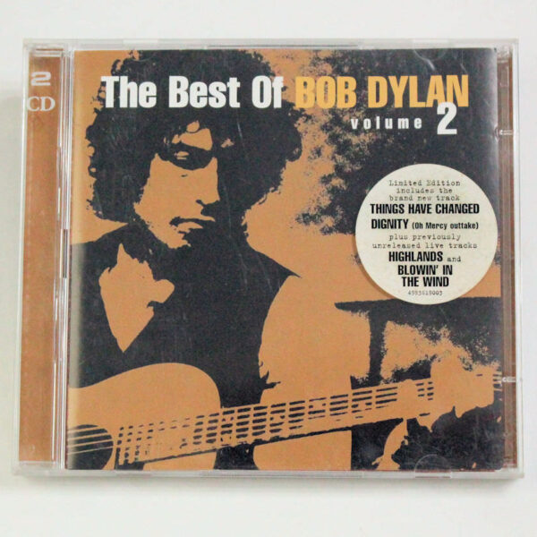 BOB DYLAN Best of Nr.2 Double CD (iyi kondisyonda, 1. cd üzerinde zarasız çizikler var) SATILDI - OUT OF STOCK SATILDI - OUT OF STOCK SATILDI - OUT OF STOCK