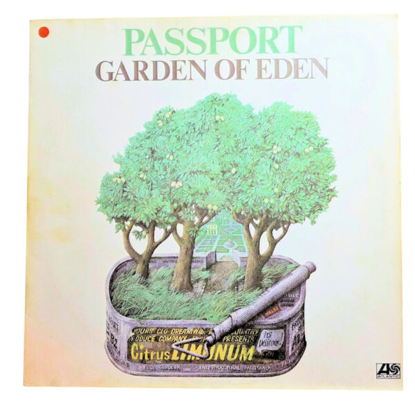 PASSPORT Garden of Eden – Printed in Germany *Atlantic 1978 Plak 7 / Kapak 8
