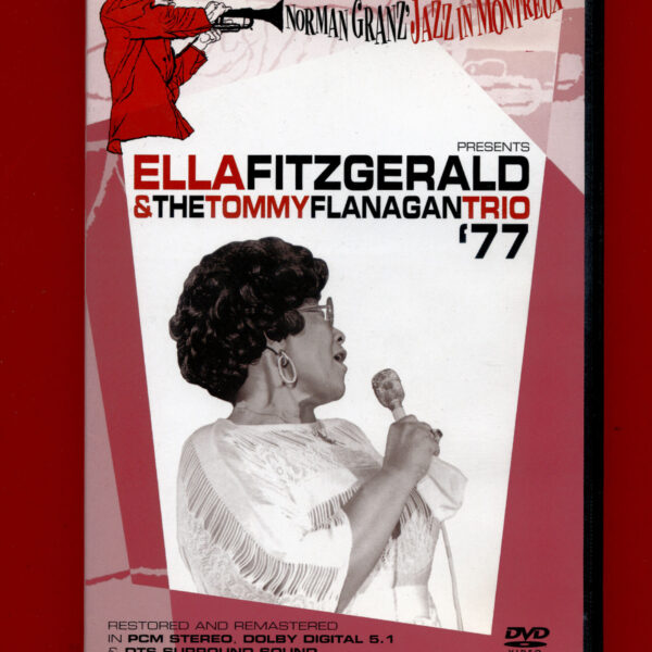ELLA FITZGERALD Tommy Flanagan Trio 77 Monreux Jazz Festival DVD