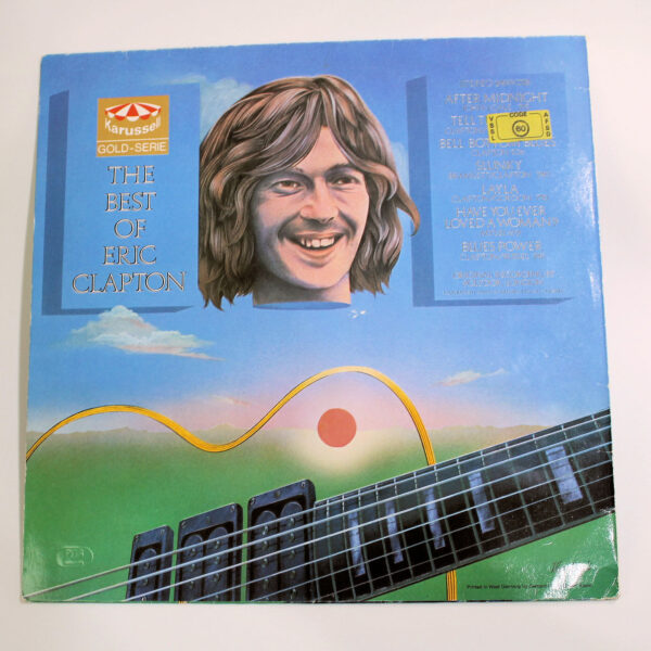 ERIC CLAPTON The best of * Blues LP - Printed in Germany 8/8 *SATILDI - OUT OF STOCK