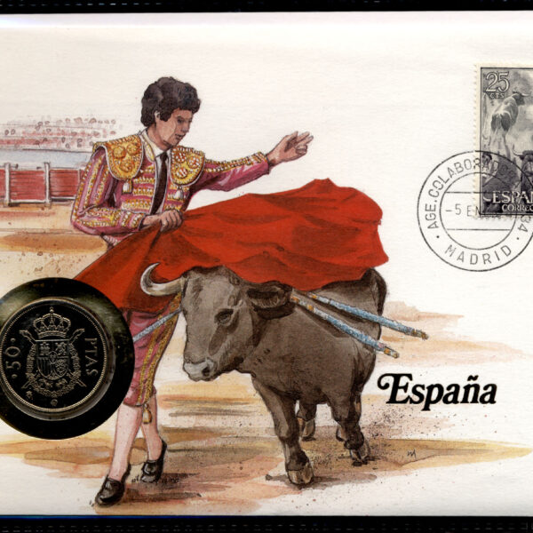 Ispanya SPAIN Numisbrief