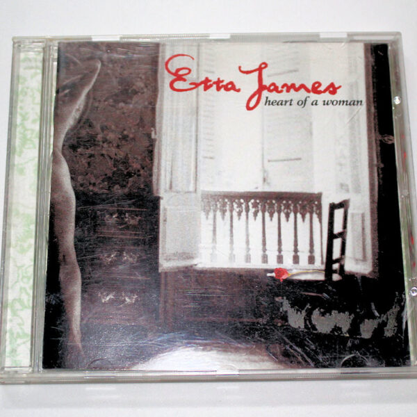 ETTA JAMES Heart of woman *CD iyi durumda, kapakta çizilkler var
