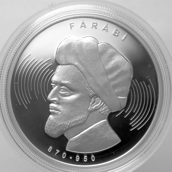 Farabi 20 TL 2022 Gümüş 0.925 Diameter 38.61 mm. 31.1 Gr. Sertifikalı *SATILDI - OUT OF STOCK