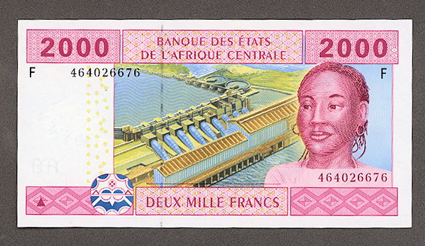 MERKEZİ AFRİKA F= EKVATOR GİNESİ - 2000 FRANK 2002 YILI ÇİL - UNC *SATILDI - OUT OF STOCK