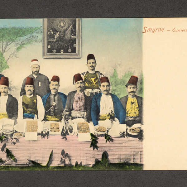 Smyrne Izmir Incir yarimasi jürisi Ottoman TURKEY Türkei un- used Postcard