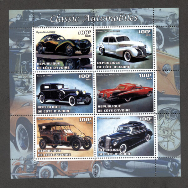 FILDIŞI SAHILLERI Oldtimer Block Mint **MNH *SATILDI - OUT OF STOCK