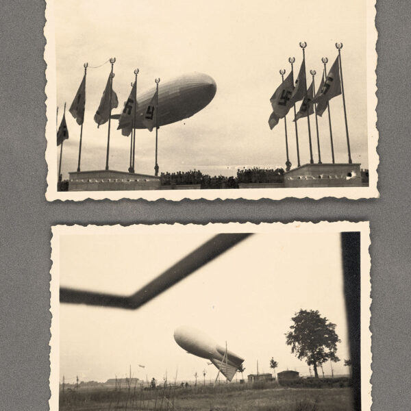 ZEPPELIN 2 Photos 9x6 cm.