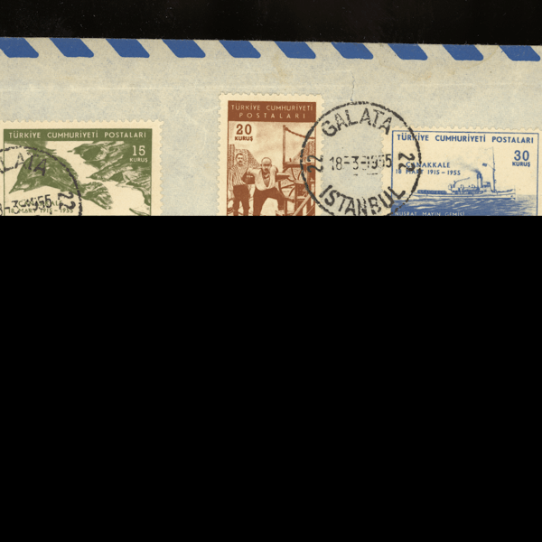 çanakkale zaferinin 40 sene-i devriyesi *Postal cover