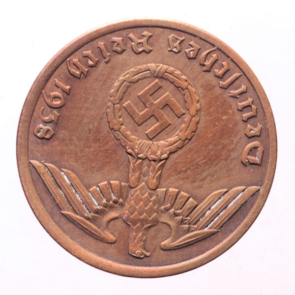 DEUTSCHLAND 1 Reichspfennig 1938