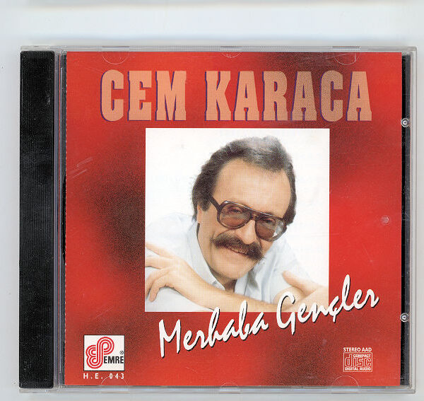 CEM KARACA merhaba gençler (CD ve Kapak iyi durumda)
