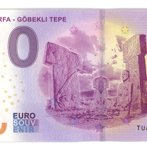z- 0.- Euro Göbeklitepe *Fantazi çil banknot *SATILDI - OUT OF STOCK
