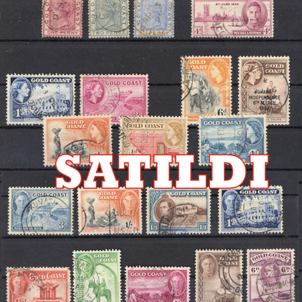Gold Coast British Stamps LOT