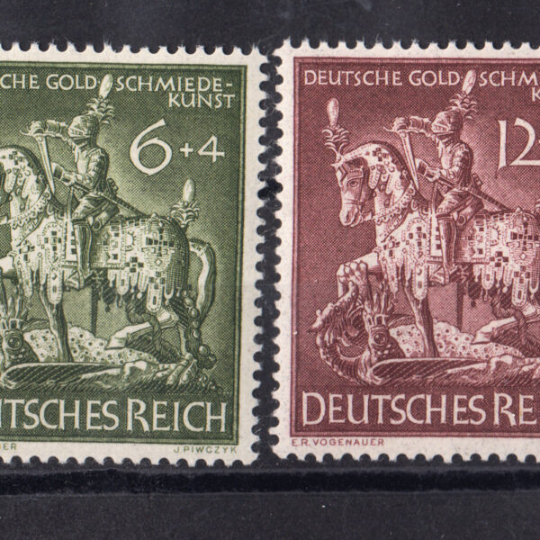 ALMANYA Deutschland 1943 Mi-860-861 Mint **MNH