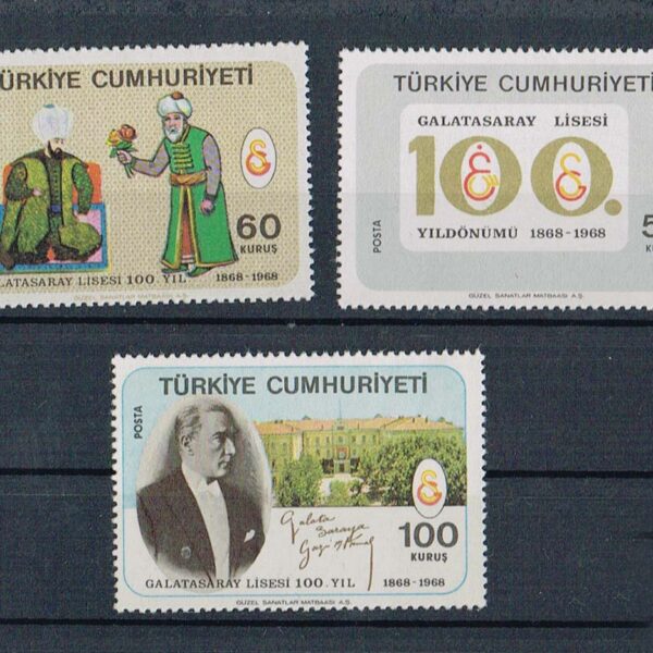 Galatasaray Lisesi 1968 Mint **MNH
