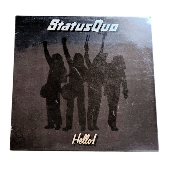 STATUS QUO Hello *Printed in France Plak 8 / Kapak 8