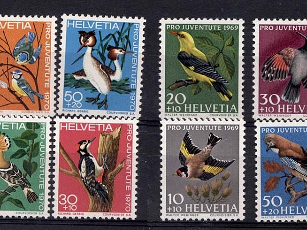 Switzerland Isviçre Pro Juventute 1968-69