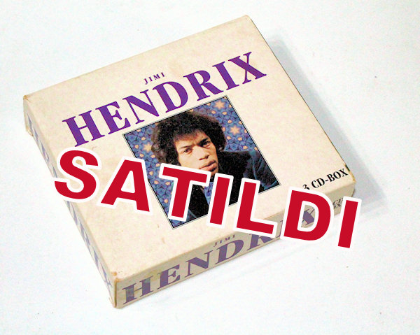 JIMI HENDRIX 3 CD-BOX *SATILDI – OUT OF STOCK SATILDI – OUT OF STOCK SATILDI – OUT OF STOCK