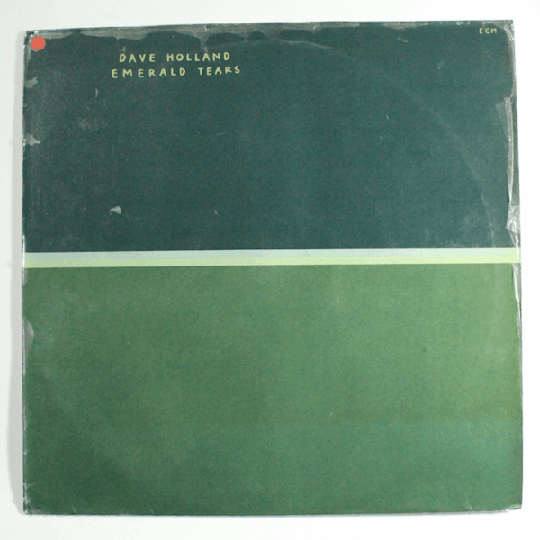 DAVE HOLLAND Emerald Tears 1978 ECM Records Plak 9 / Kapak 8 *SATILDI - OUT OF STOCK