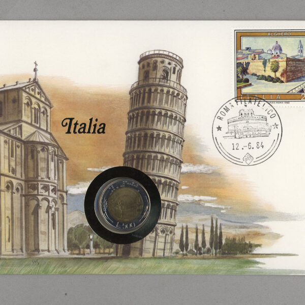 ITALYA Numisbrief Münz-Briefe