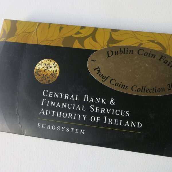 IRELAND Dublin Coin Fair 2007 Coin Set Irlanda Metal Para Seti