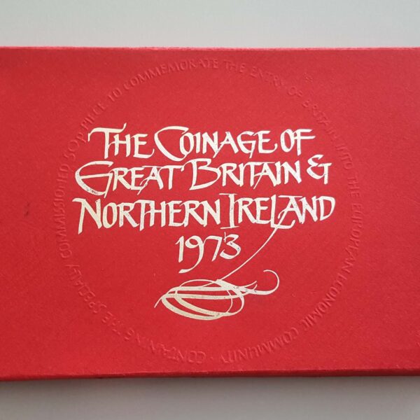 GREAT BRITAIN & NORTHERN IRELAND 1973 Coinage Set *SATILDI - OUT OF STOCK