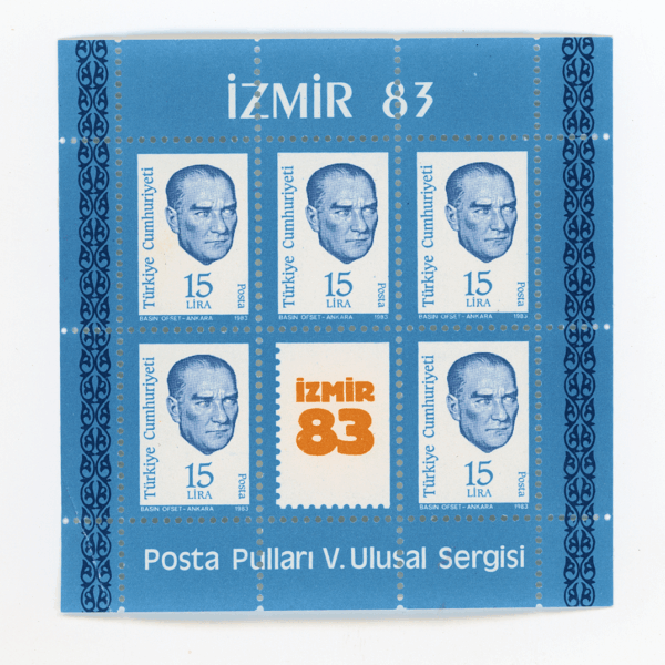 Post Pullari Sergisi Izmir 1983 Block Mint