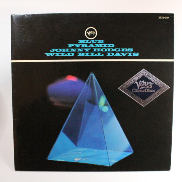 JOHNNY HODGES Blue Pyramid JAZZ LP 33lük dönem baskısı *Printed in GERMANY 8/8