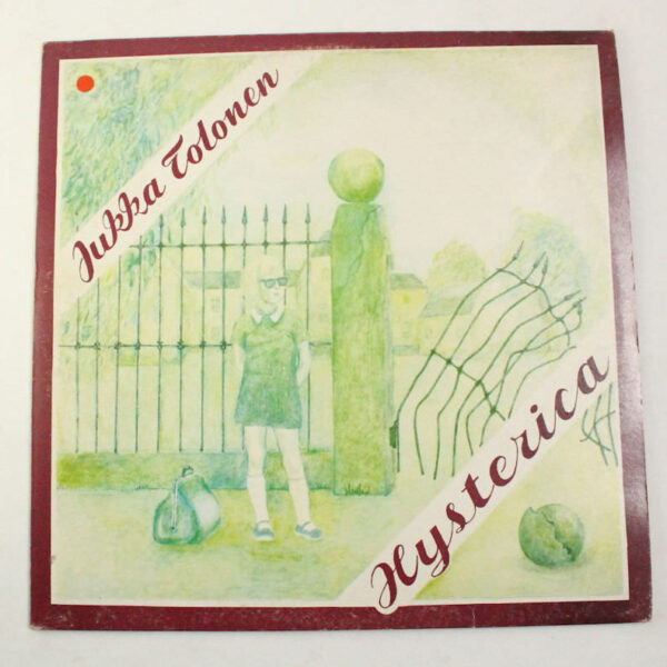 JUKKA TOLONEN Hysterica Printed in Finland Plak 8 / Kapak 8 (Jazz-Rock)