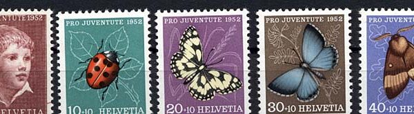 Isviçre SWITZERLAND Pro Juventute 1952 Mint **MNH SATILDI - OUT OF STOCK SATILDI - OUT OF STOCK SATILDI - OUT OF STOCK