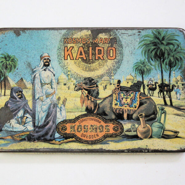 KAIRO Kosmos Dresden Zigaretten Fabrik 10x7x0.8 cm. *SATILDI - OUT OF STOCK