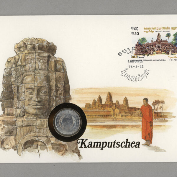 Kamboçya Numisbrief Münz-Briefe