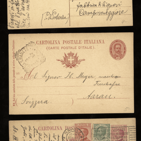 ITALY Italya 1900`lerden Antiye Postcards Cartolina Postale Italiana 9 adet