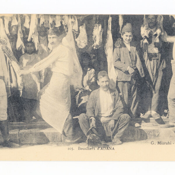 ADANA Cilicie Butchers Kasaplar Ottoman TURKEY un-used Postcard *SATILDI - OUT OF STOCK
