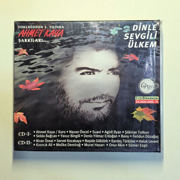 AHMET KAYA Dinle sevgili ülkem (Double CD ve Kapak, kitapçık iyi durumda)