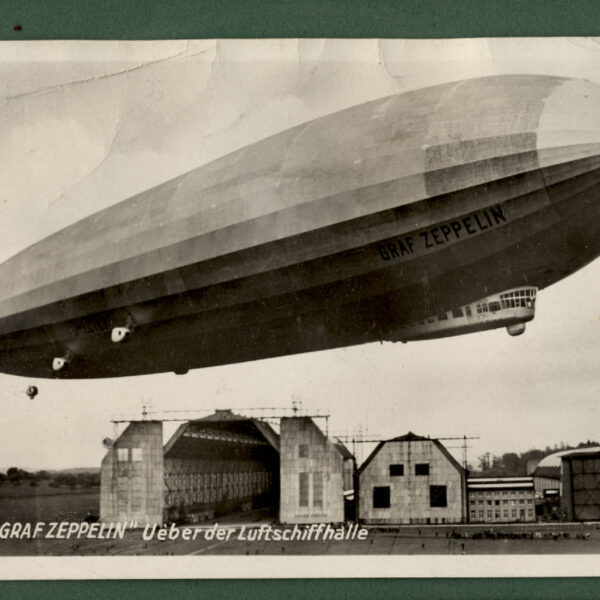 ZEPPELIN LZ127 Realphotocard 14x9 cm.