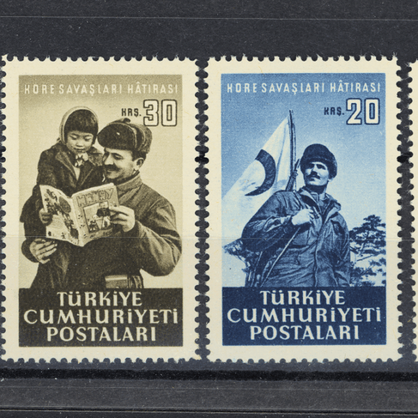 KORE SAVASLARI HATIRASI Korean War 1952 Mint **MNH
