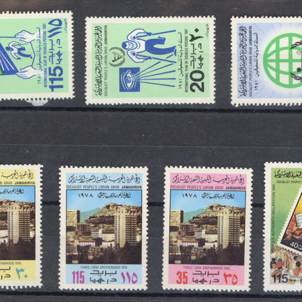 LIBYA **MNH *SATILDI - OUT OF STOCK SATILDI - OUT OF STOCK SATILDI - OUT OF STOCK